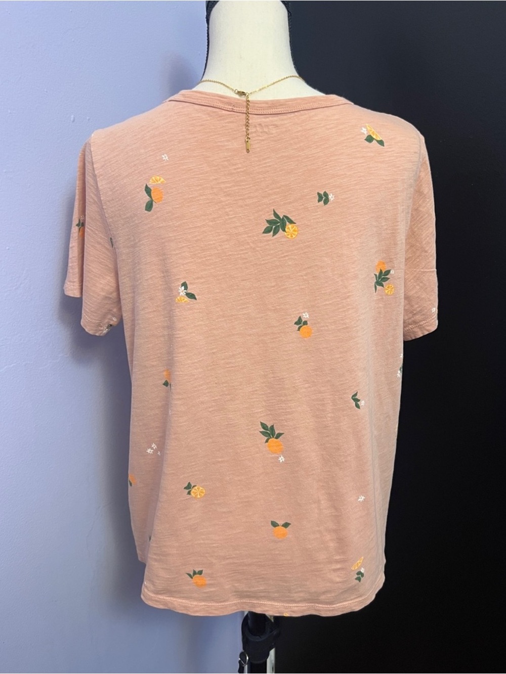 BUNDLE Pink Persimmons Ceramic Mug 25.5 oz w/ matching shirt size L - Picture 3 of 7